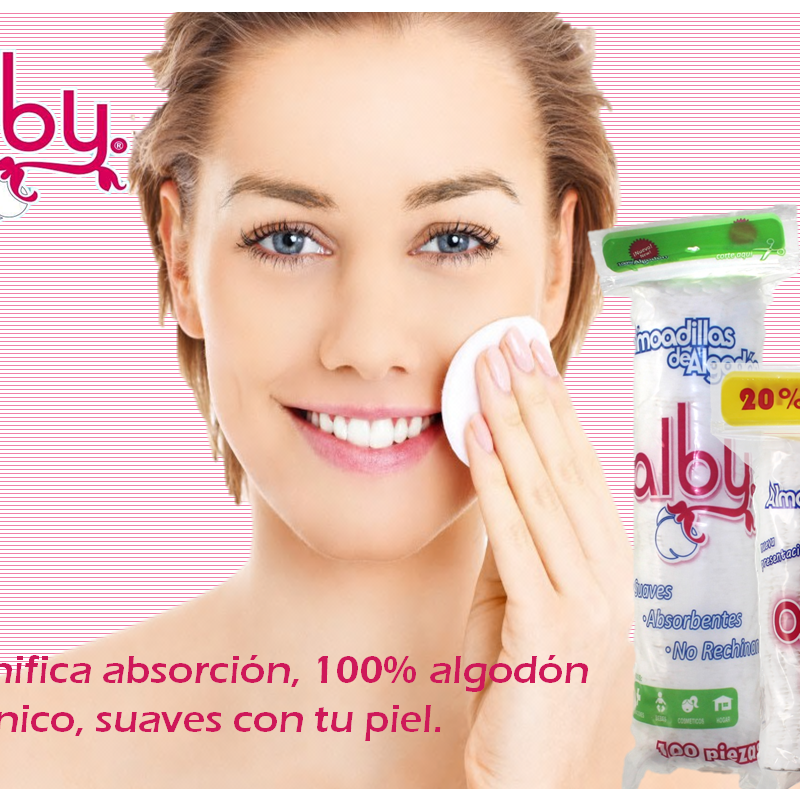 almohadillas de algodon