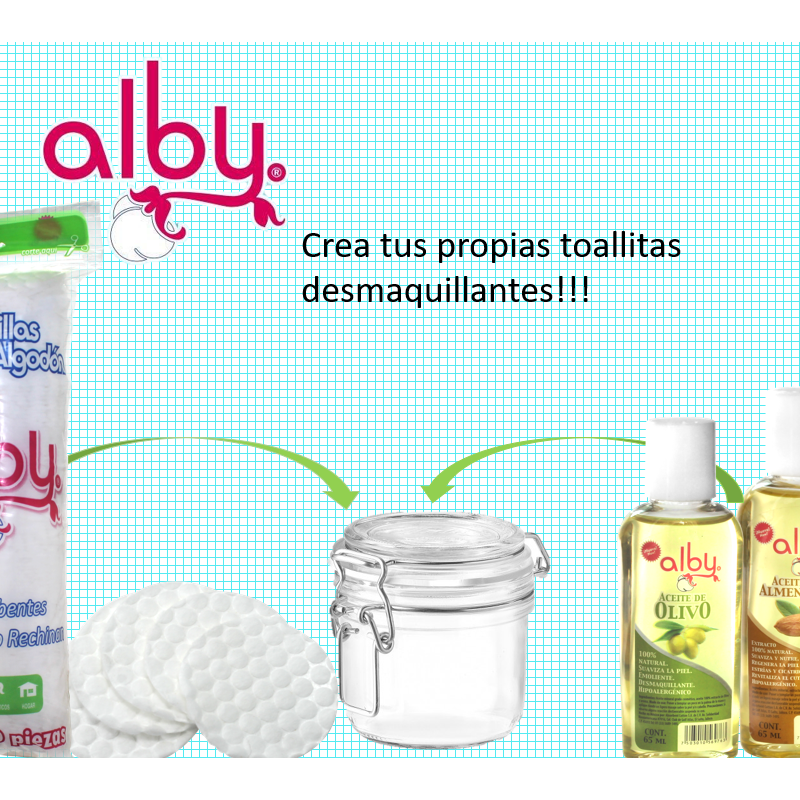 almohadillas de algodon desmaquillantes